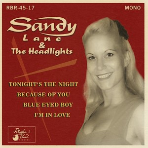 Lane ,Sandy And The Headlights - Tonights The Nights + 3 - Klik op de afbeelding om het venster te sluiten